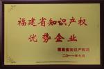 Intellectual property advantage enterprises in fujian province